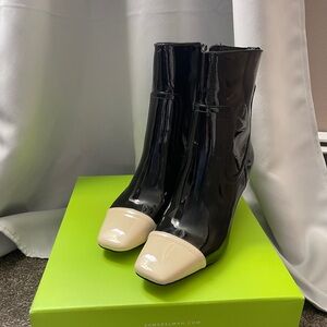 Sam Edelman Livia Two Tone Ankle Boot NEW